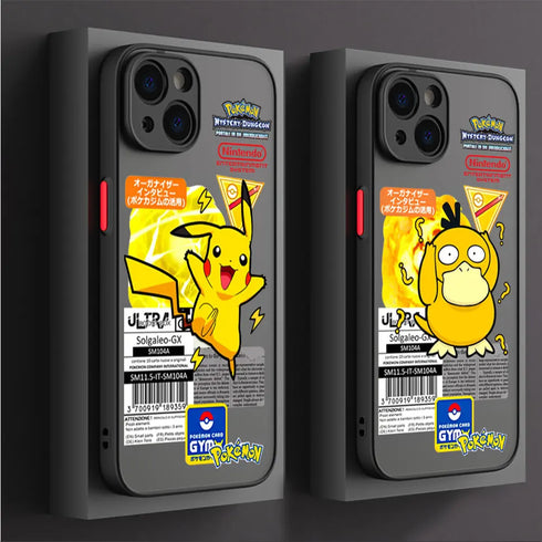Pokemon Gengar Soft Case for iPhone 15 to SE - Phone Coque Cover